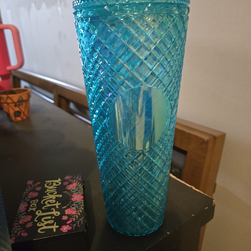 Teal Textured Tumbler